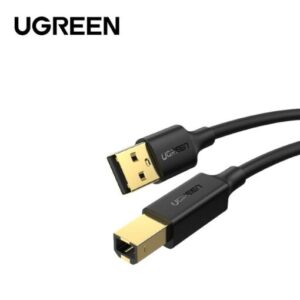 UGREEN USB 2.0 AM to BM Print Cable 1.5m (Black)-UG- 10350