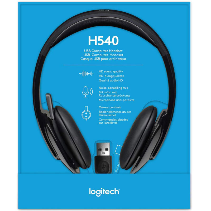 Logitech H540 USB Headset - Aiconic Computers