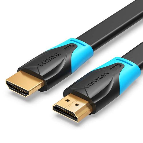 Vention Flat HDMI Cable 3M Black Vention HDMI Cable 30M Black for Engineering