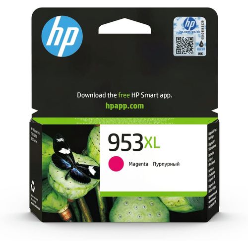 HP 953XL High Yield Magenta Original Ink Cartridge - F6U17AE