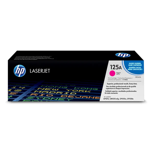 HP 125A Magenta Original LaserJet Toner Cartridge HP 125A Magenta Original LaserJet Toner Cartridge