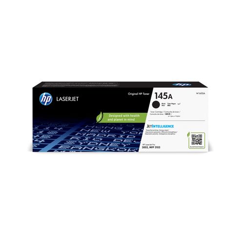 HP 145A Black Original LaserJet Toner Cartridge - W1450A