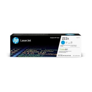 HP 222A Cyan Original LaserJet Toner Cartridge - W2221A