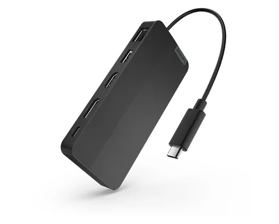 Lenovo USB-C Dual Display Travel Dock with 100W Adapter_UK (40B90100UK)
