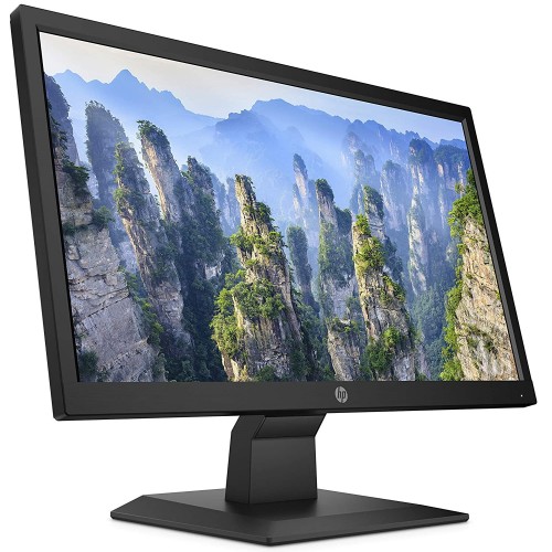 HP P204v - 19.5 HD+ (1600 x 900), Connectivity : 1 HDMI 1.4 (with HDCP support), 1 VGA,Flat TN with LED backlight,1 Year Warranty.