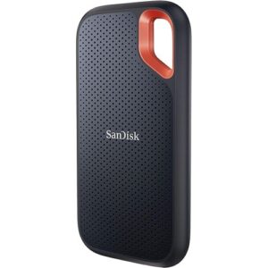 SANDISK 4TB Extreme Portable E61 SSD -Upto 1050mb/s read and 1000mb/s write speed, USB 3.2 Gen 2,IP 65 resistance and 3-meter drop protection