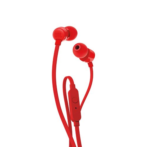 JBL Tune 110 Red Earphones
