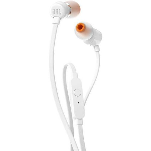 JBL Tune 110 White Earphones