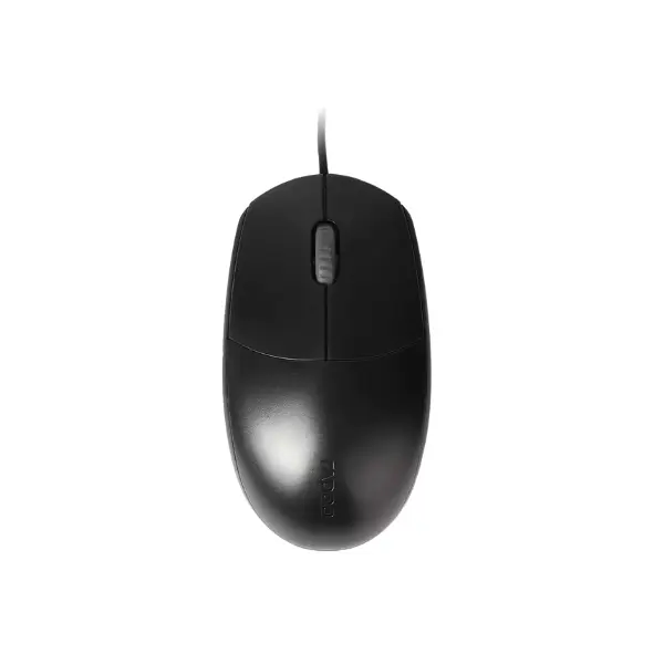 N100 RAPOO Optical Mouse BLACK 2 N100 RAPOO Optical Mouse BLACK