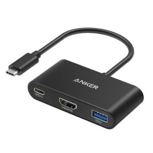 ANKER POWEREXPAND 3-IN-1 USB-C PD HUB GRAY