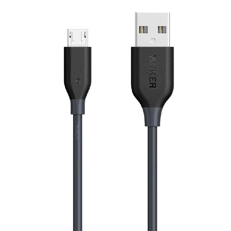 Anker PowerLine Micro USB 6ft Black