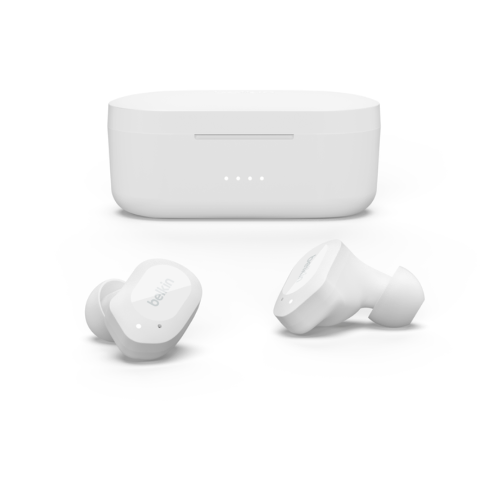 Belkin AUC005BTWH SoundForm Play True Wireless Earbuds White