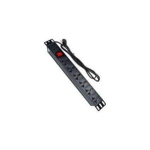 MTN 6-way UK Plug PDU Black