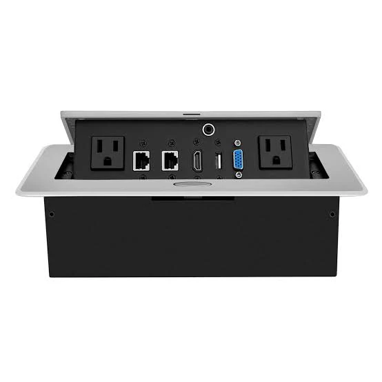 MTN Table Top Metal Pop-Up Box BlackSilver MTN Table Top Metal Pop-Up Box Black/Silver