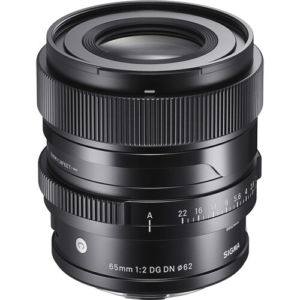 SIGMA 65MM F2 DG DN Contemporary Lens For Sony/L-Mount
