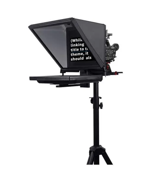 DESVIEW T22 21' PROFESSIONAL BROADCAST TELEPROMPTER Desview T22 21 Inch Teleprompter