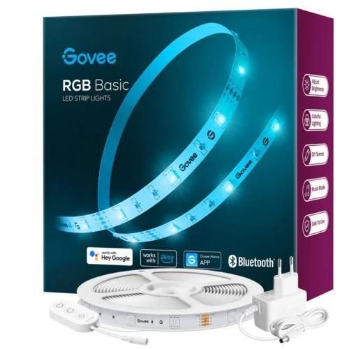 Govee LED Strip 5-m Alexa Smart RGB WiFi LED Strip