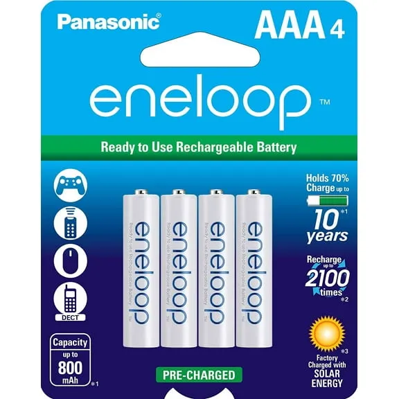 PANASONIC ENELOOP BATTERIES ONLY PANASONIC ENELOOP BATTERIES ONLY