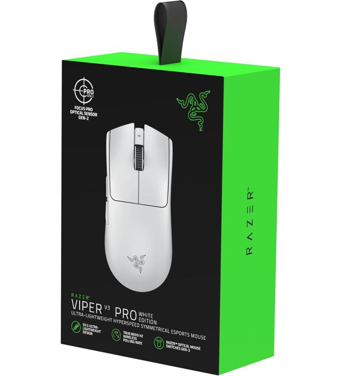 Razer Viper V3 Pro Wireless Gaming Mouse - White - Aiconic Computers