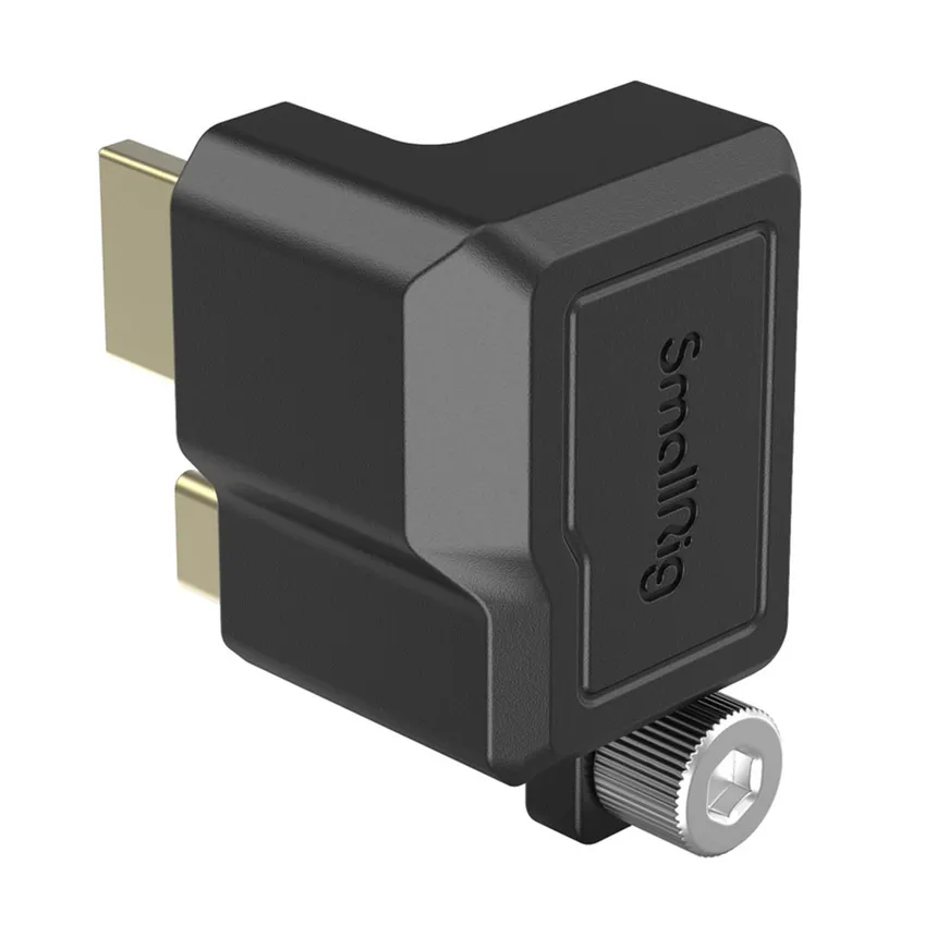 SMALLRIG HDMI & USB-C RIGHT-ANGLE ADAPTER FOR BMPCC 6K PRO 3289 SMALLRIG HDMI & USB-C RIGHT-ANGLE ADAPTER FOR BMPCC 6K PRO 3289