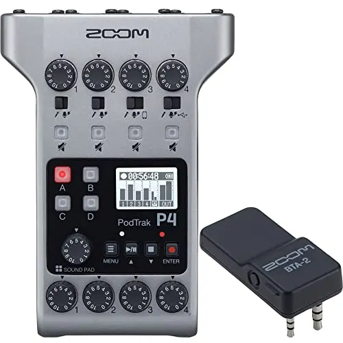Zoom PodTrak P4 Recorder