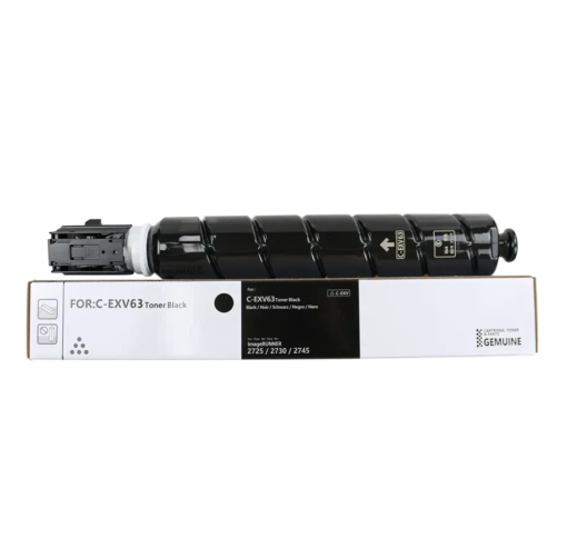 Canon C-EXV63 Black Toner Cartridge – 30,000 Pages Yield