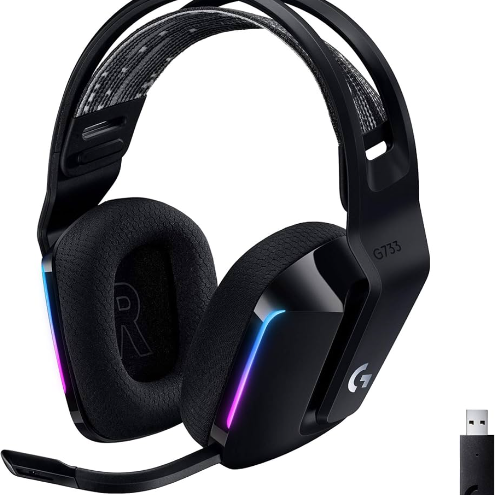 LOGITECH G733 LIGHTSPEED WIRELESS RGB GAMING HEADSET LOGITECH G733 LIGHTSPEED WIRELESS RGB GAMING HEADSET