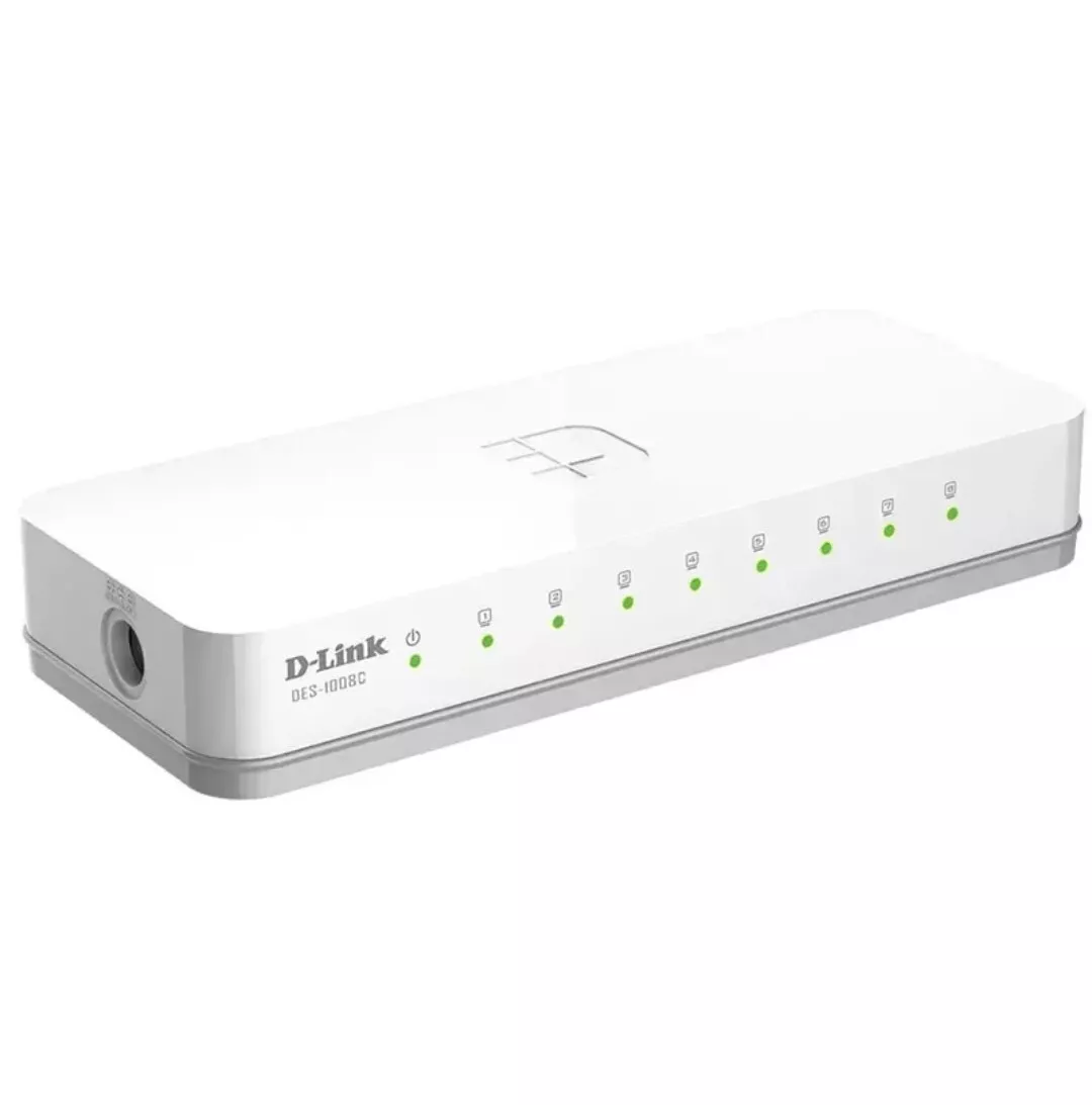 D-Link DES-1008C/B 8 port 10/100Base-T unmanged switch D-Link DES-1008C/B 8 port 10/100Base-T unmanged switch