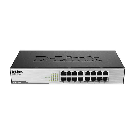 Dlink 10/100M 16-Port Fast Ethernet Unmanaged Desktop Switch DES-1016D Dlink 10/100M 16-Port Fast Ethernet Unmanaged Desktop Switch DES-1016D