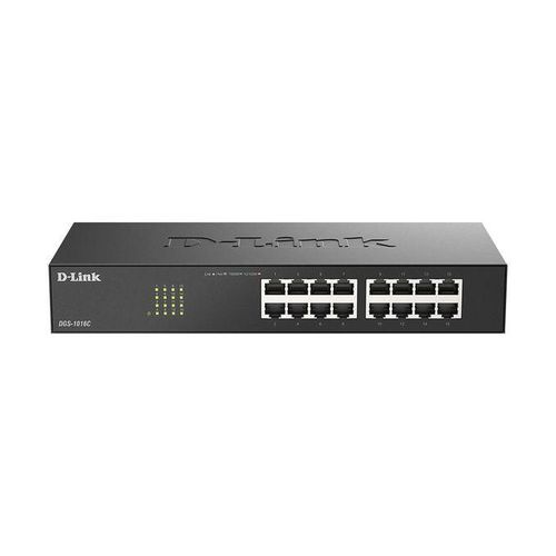 D-Link DGS-1016C/B 16-port 10/100/1000Base-T Unmanaged Switch D-Link DGS-1016C/B 16-port 10/100/1000Base-T Unmanaged Switch