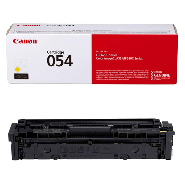 Canon 054 Yellow Toner Cartridge c Canon 054 Yellow Toner Cartridge