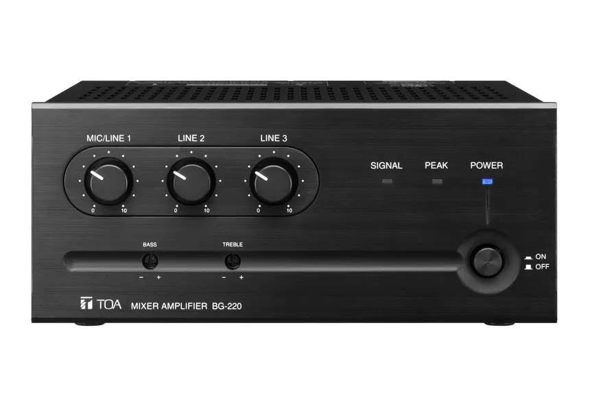 TOA BG-220 TOA BG-220 Mixer Amplifier