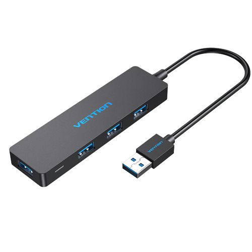 Vention 4 Ports USB3.0 HUB 0.15M Black- CHKBB Vention 4 Ports USB3.0 HUB 0.15M Black- CHKBB