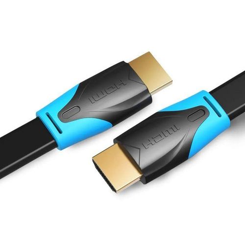Vention Cotton Braided 4K HDMI 10M Black- ALLBL c Vention Cotton Braided 4K HDMI 10M Black- ALLBL