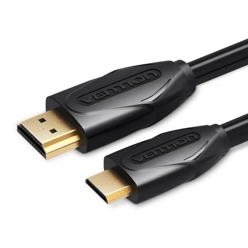 Vention Mini HDMI Cable 2M Black- VAA-D02-B200 Vention Mini HDMI Cable 2M Black- VAA-D02-B200