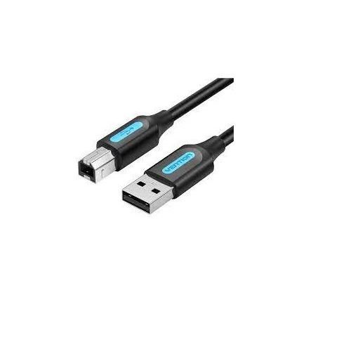 Vention USB2.0 A Male to B Male Printer Cable 1.5M Black- VAS-A16-B150 Vention USB2.0 A Male to B Male Printer Cable 1.5M Black- VAS-A16-B150