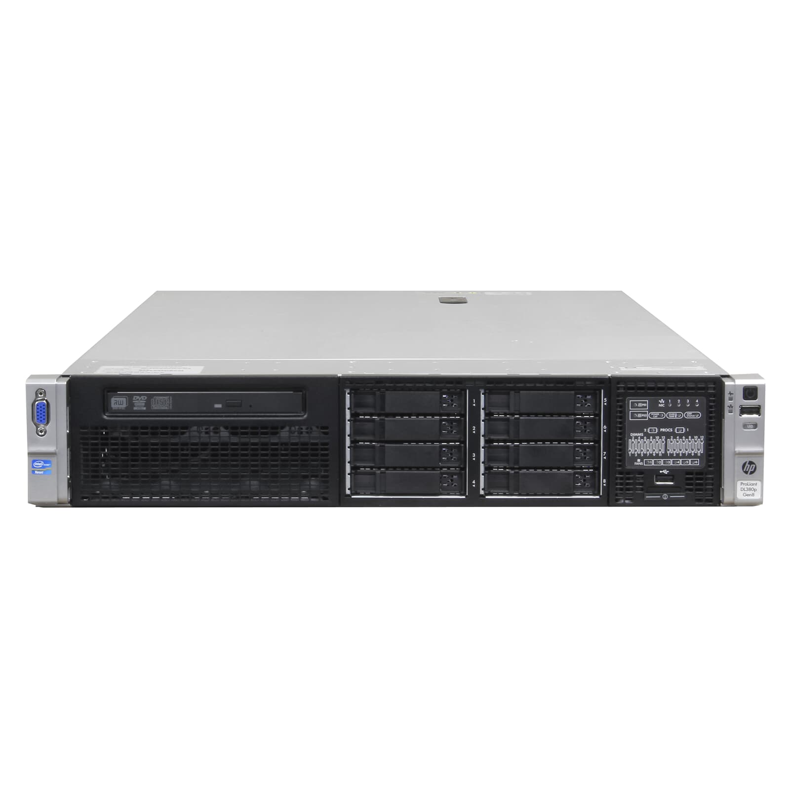 HP Proliant Dl380p E5-2680 G8/16Core/16gbram/1psu(460w) HP Proliant Dl380p E5-2680 G8/16Core/16gbram/1psu(460w)