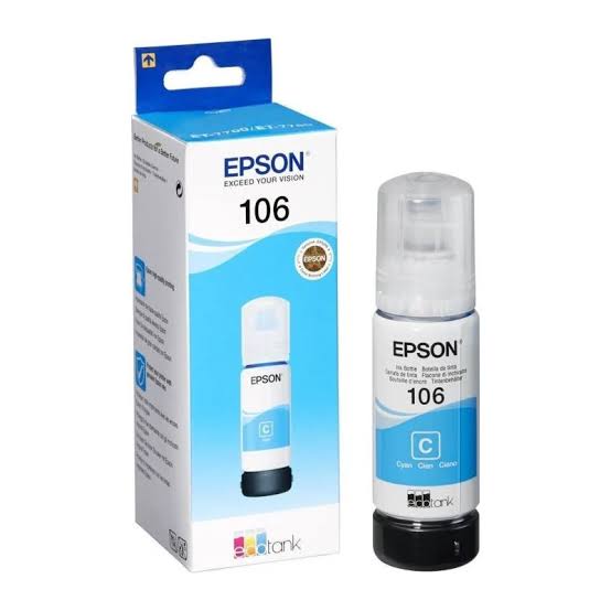 106 Ecotank ink bottle cysn Epson 106 EcoTank Cyan Ink Bottle